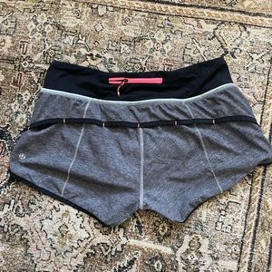 Lululemon running shorts
